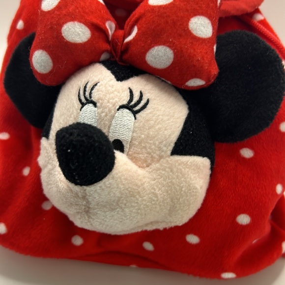 Disney minnie mouse cute red backpack - Picture 3 of 7
